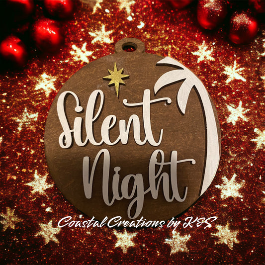 Holiday Ornament,Silent Night