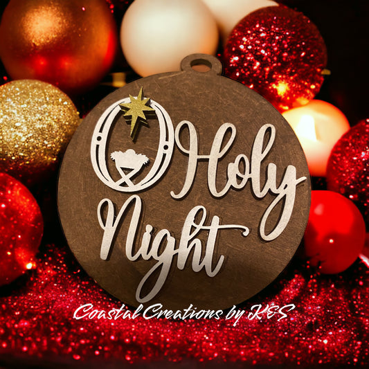 Holiday Ornament, O’ Holy Night