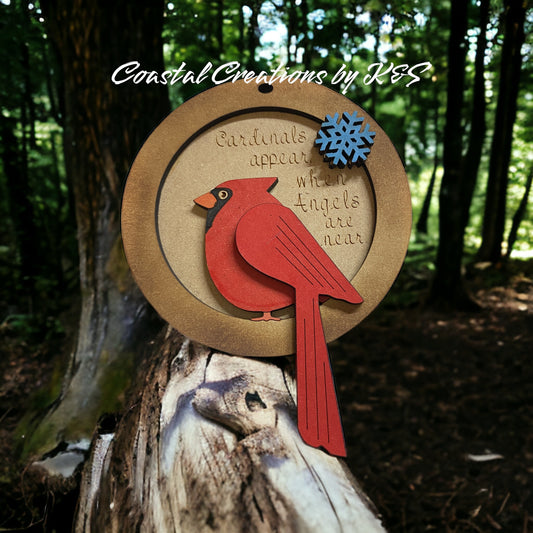 Holiday Ornament, Cardinal